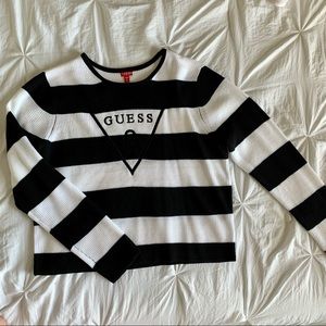 GUESS striped sweater